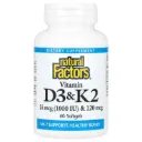 NF Vitamin K+D 120mcg /1000iu 60 Softgels