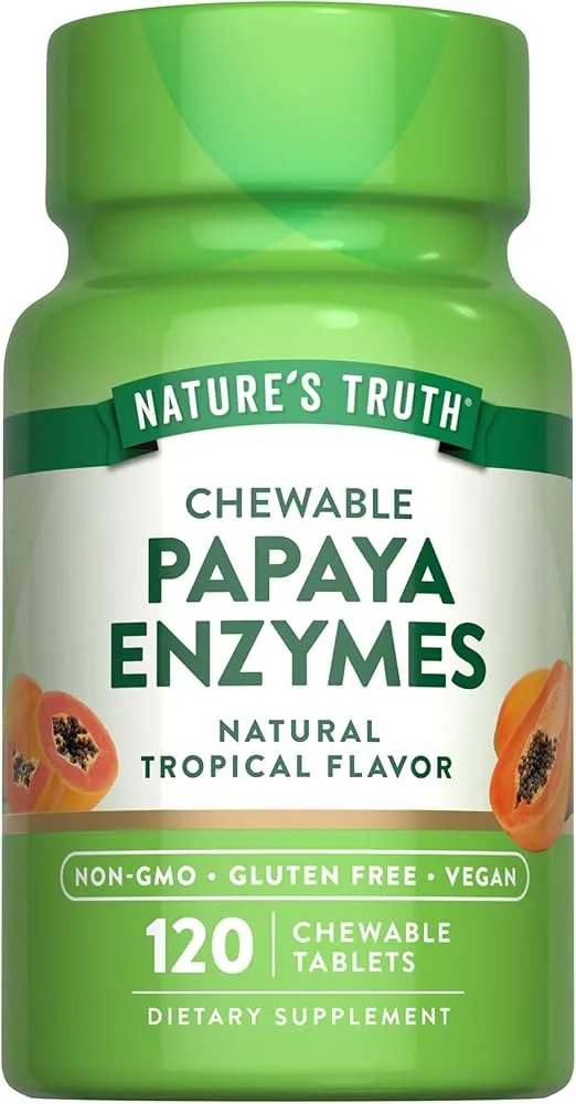 NF Papaya Enzyme Chewables Tabs 60