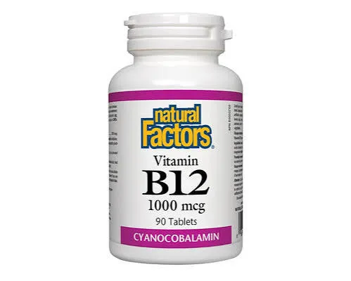 NF Vitamin B12 Cyano 1000mcg Tabs 60's