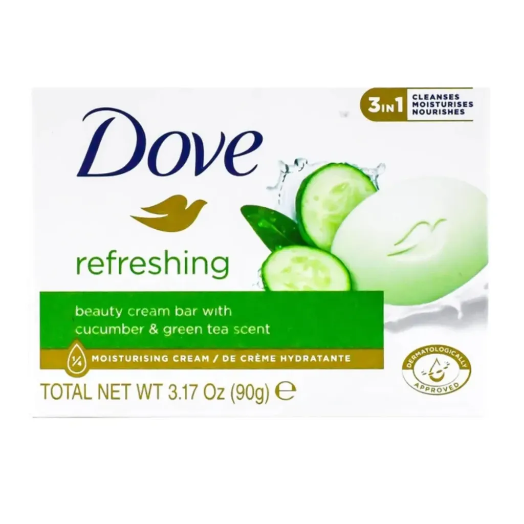 Dove Bar Soap Cucumber Refreshing 6*90G