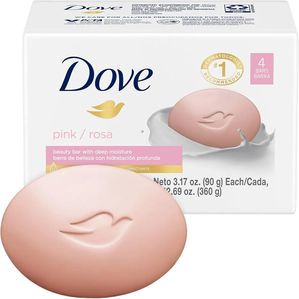 Dove Bar Soap Pink 6*90g
