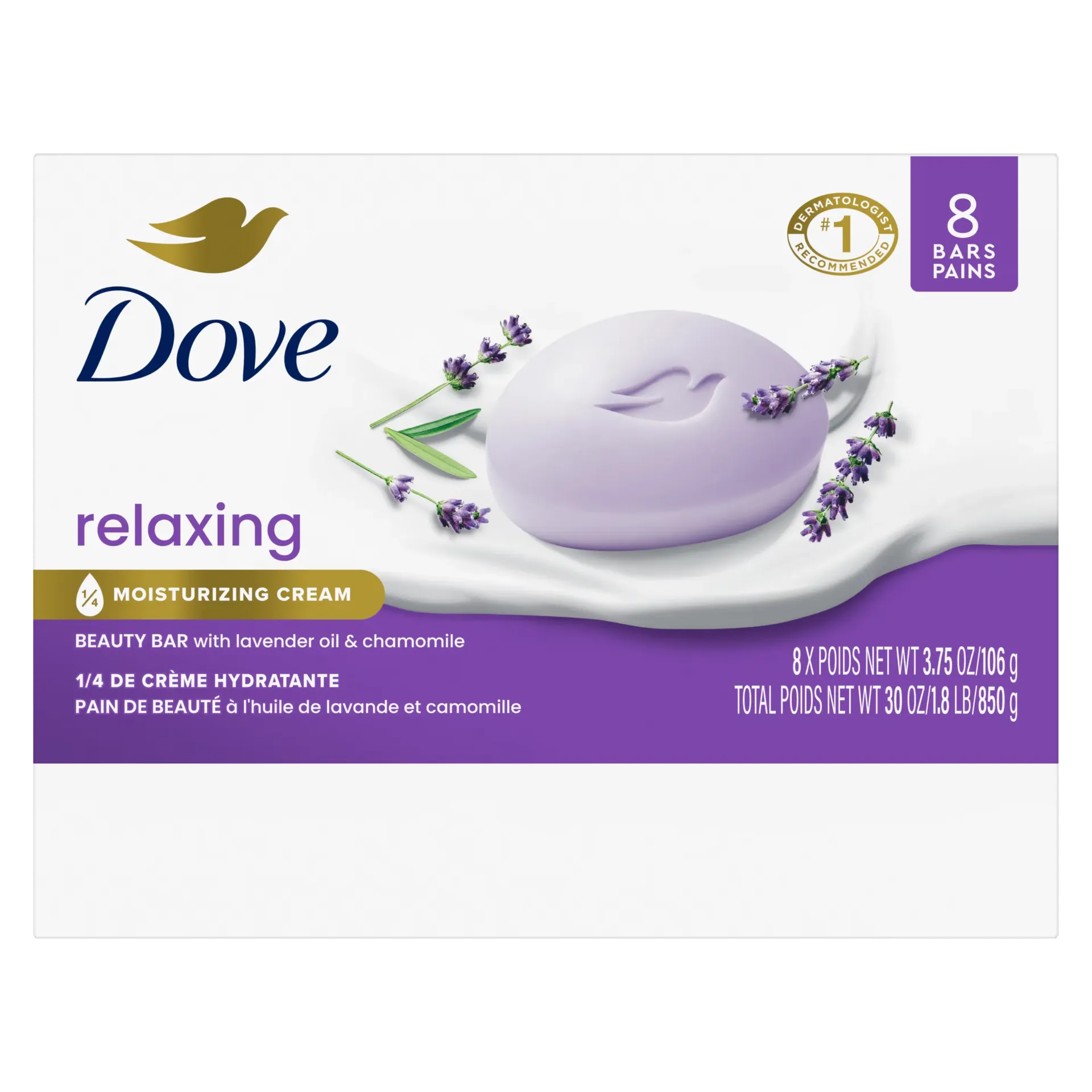 Dove Bar Soap Relaxing 6*135G