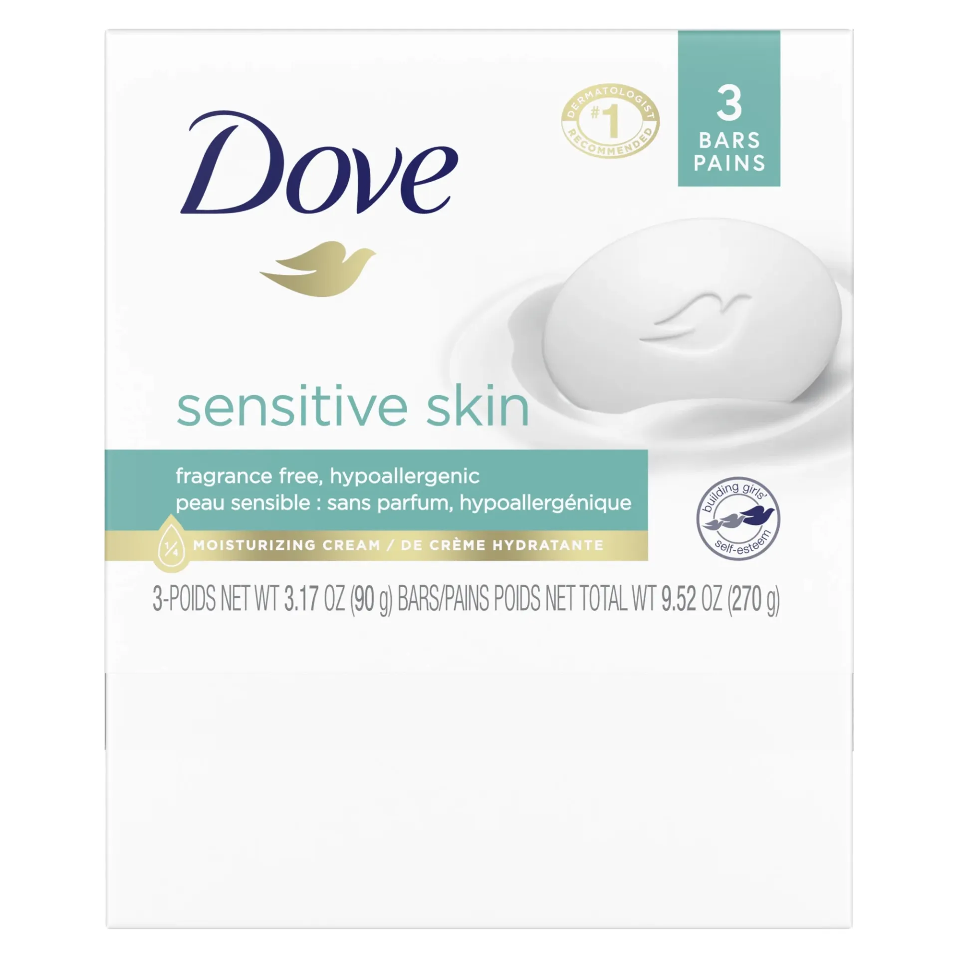 Dove Bar Soap Sensitive Skin 6*90G
