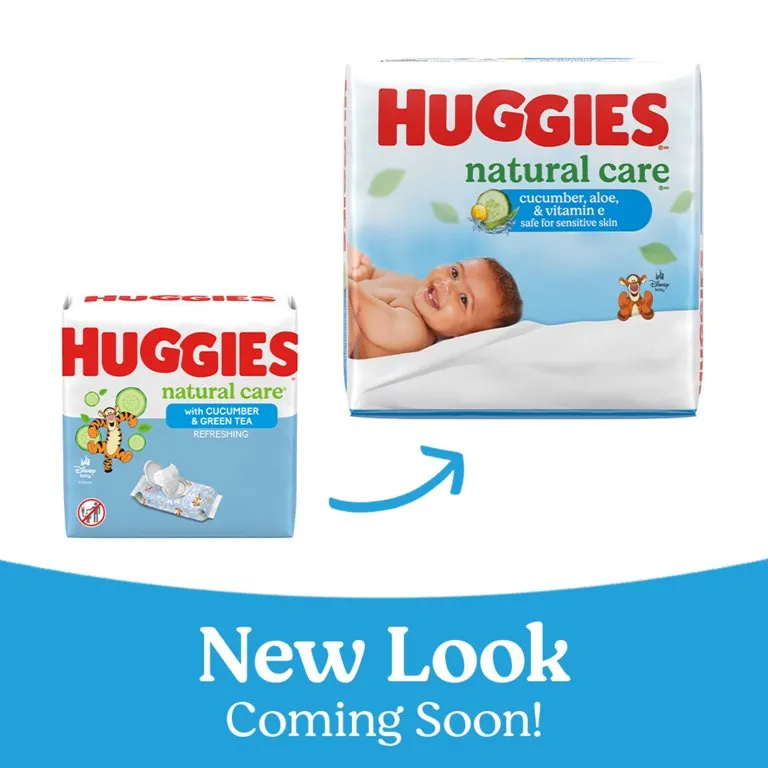 Huggies Baby Wipes N Care 2+1(56*3)Blue