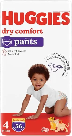 Huggies Dry Comfort Pants S4(52*6)