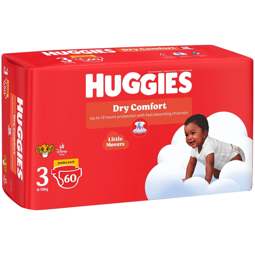 Huggies Dry Comfort S3 6*36's