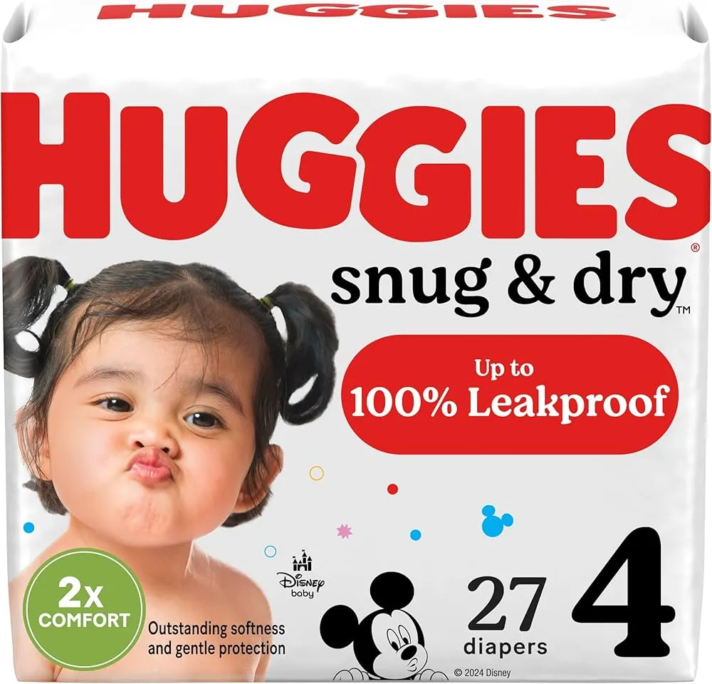 Huggies Dry Comfort S4 6*60's