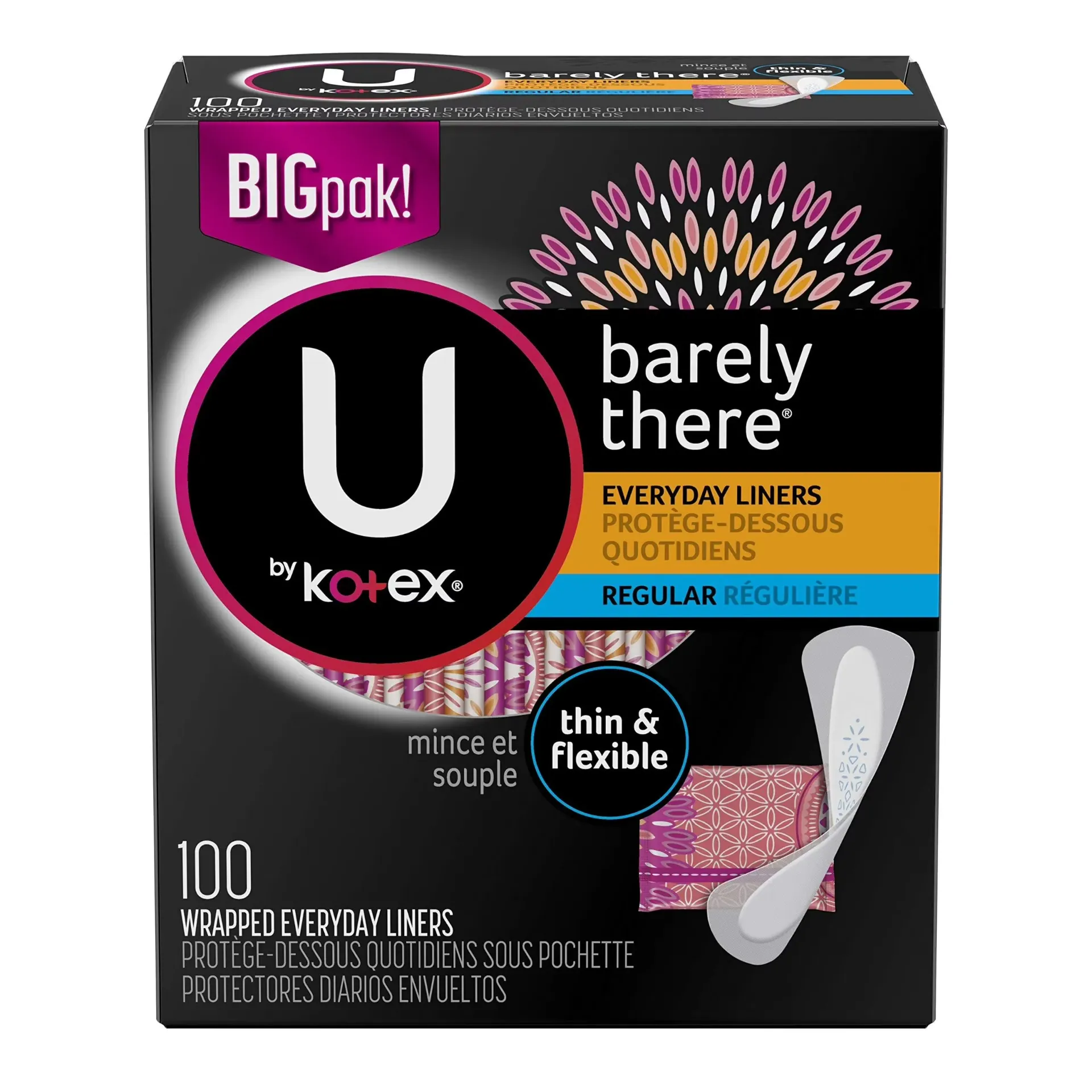 Kortex Panty Liners Regular 20*16's