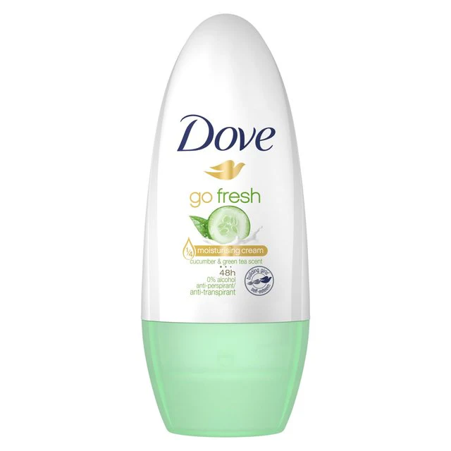 Dove Roll On Cucumber & Green Tea 50ml
