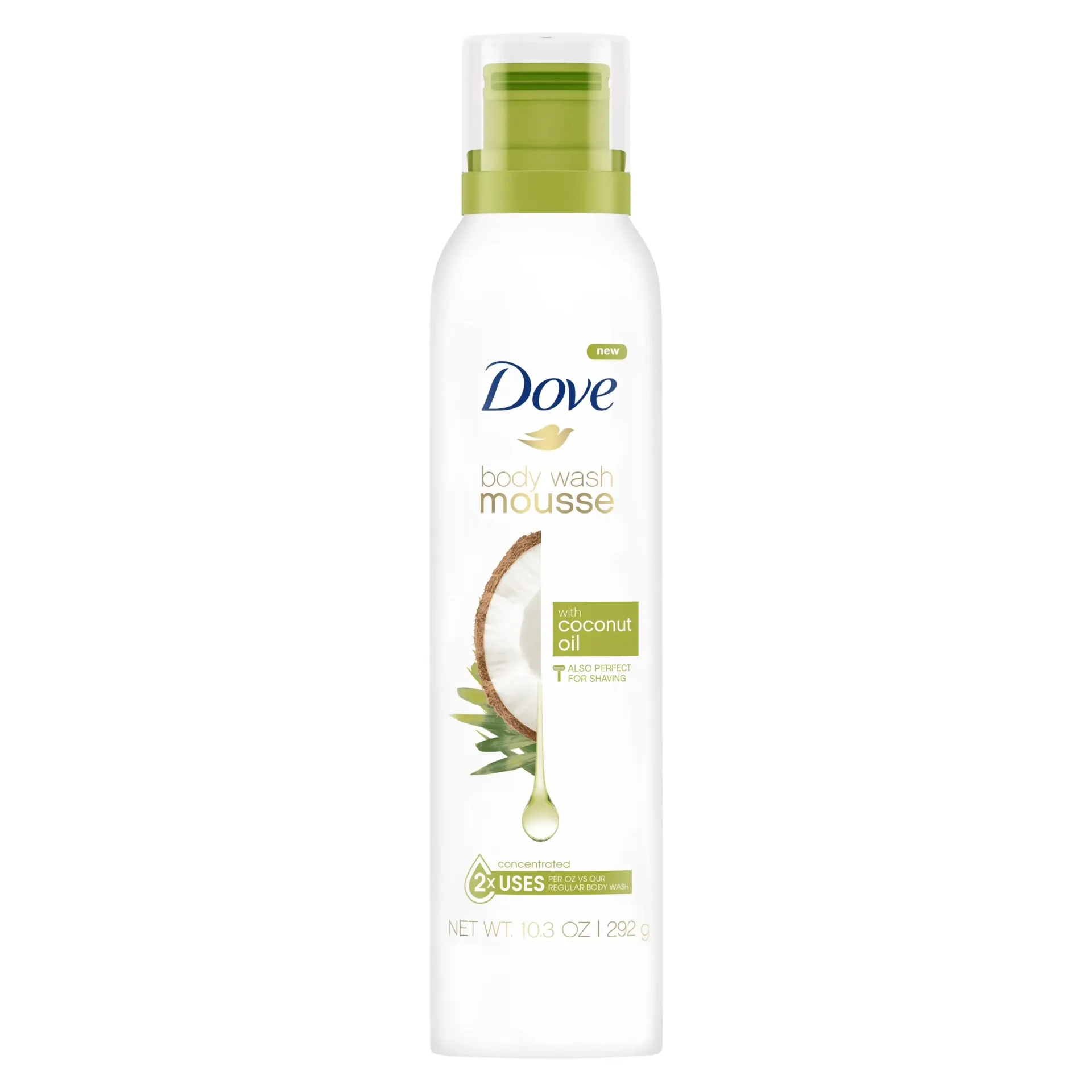 Dove Shower Mousse Coconut Oil 200ml