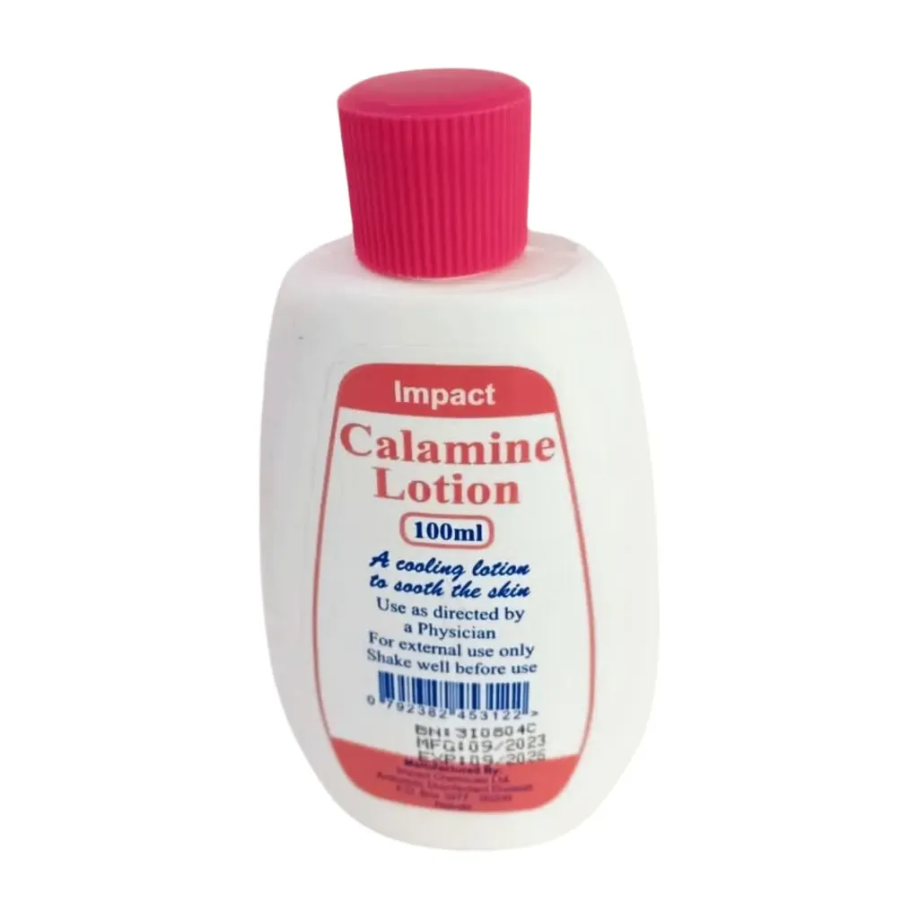 Calamine Lotion 100Ml(Zinc Oxide 15% w/v) (Ferric Oxide 0.5%) (100Ml)
