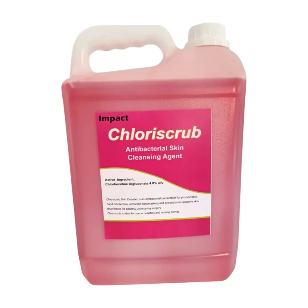 Cloriscrub (Chlorhexidine gluconate 4% w/v) (Antiseptic Handscrub) (1Ltr)