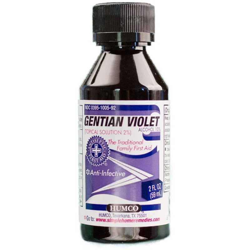 Gentian Violent Solution (gv) 30ml (Gentian Violet 1%w/v) (50Ml)