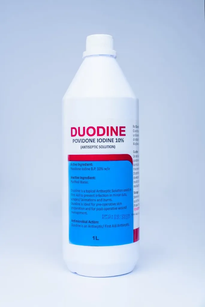 Duodine (Povidone Iodine 10% w/v) (1Ltr)