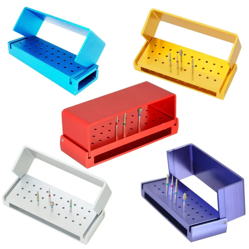 Bur Holder – Dental Bur Organizer & Sterilization Box
