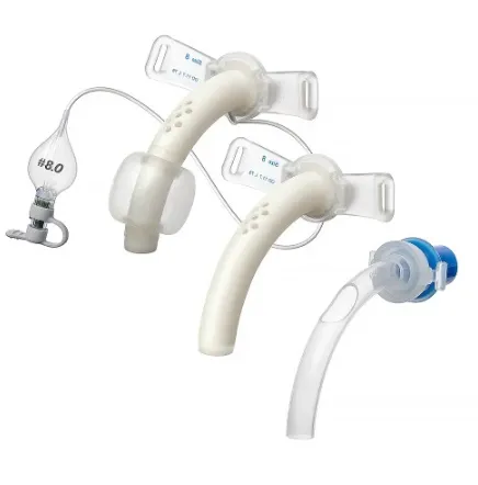 Double Barrel Tracheostomy Tube 7.5 Cuffed With Thermovents