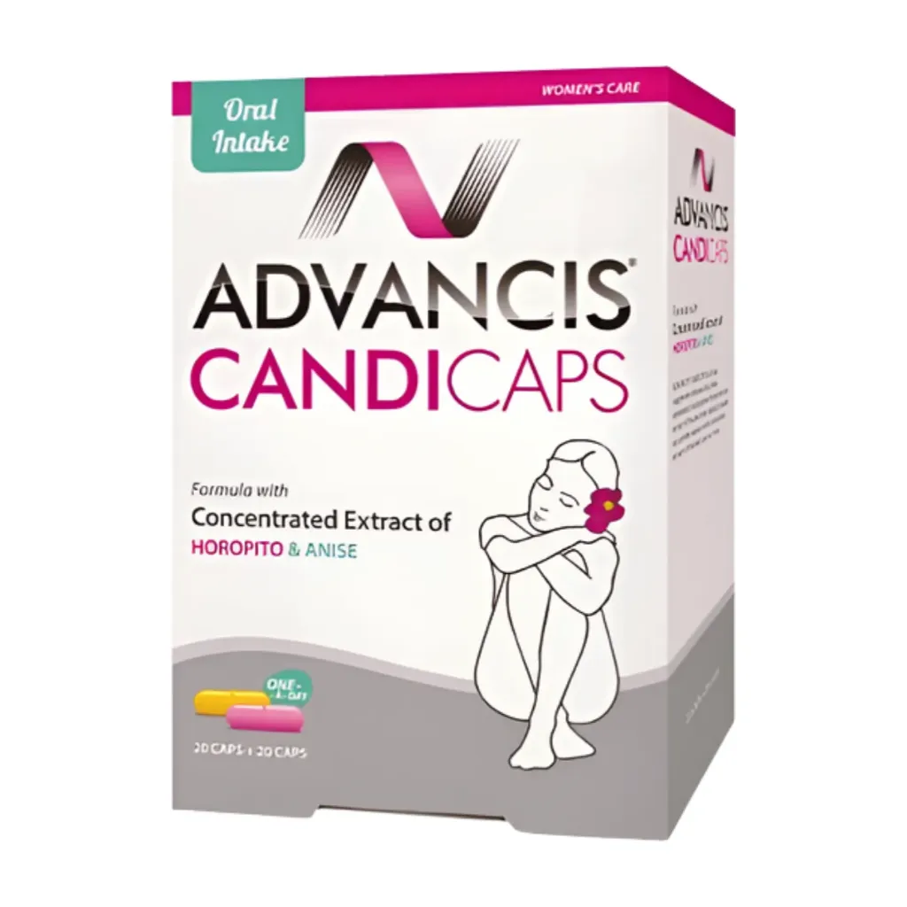 Advancis Candicaps Capsules 40’s – Antifungal Support for Candida Infections