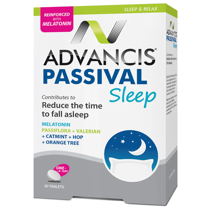 Advancis Passival Sleep Tablets 30’s – Natural Support for Restful Sleep & Relaxation