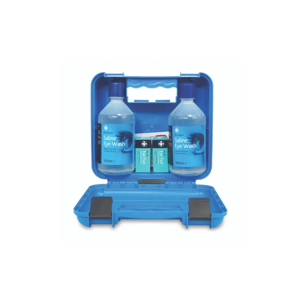 Wall Mountable Two Bottle Eyewash Station