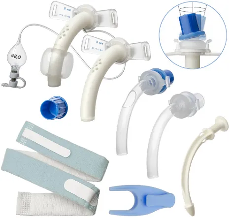 Single-Barrel Tracheostomy Tubes  | Secure Airway Management(paeds) (6.0, Cuffed)