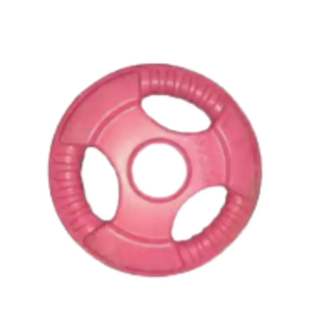 Rubber Plate Weight 1.25kg,Pink Color