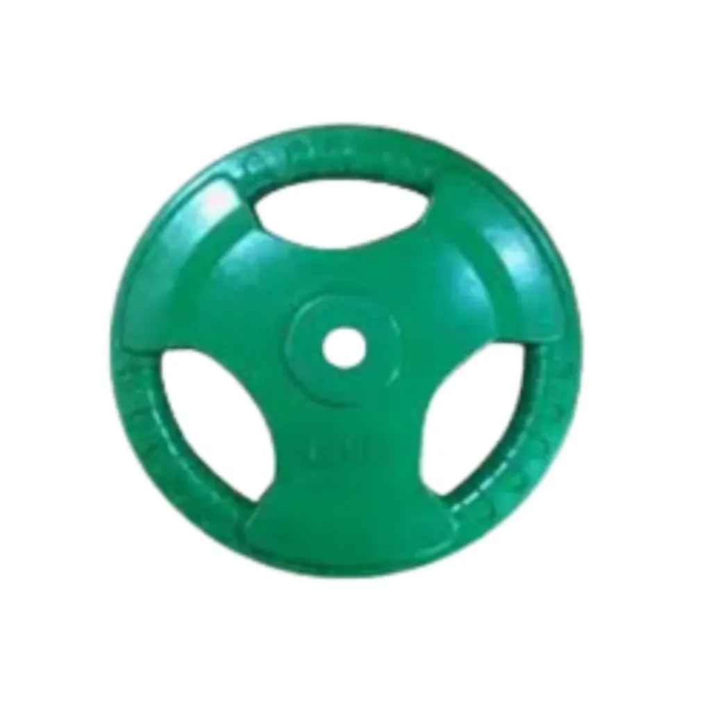 Rubber Plate Weight 5kg,Neon Green