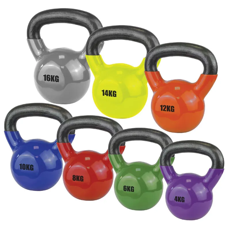Vinyl Coated Kettlebell 16kg