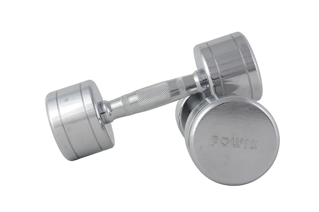 Chrome Plated Dumbbells set (30kg)
