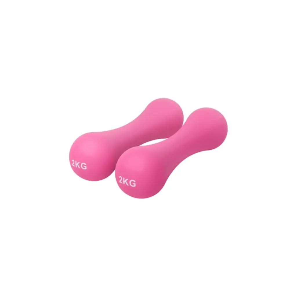 Bone Shaped Neoprene Dumbbell Pair 2kg*2