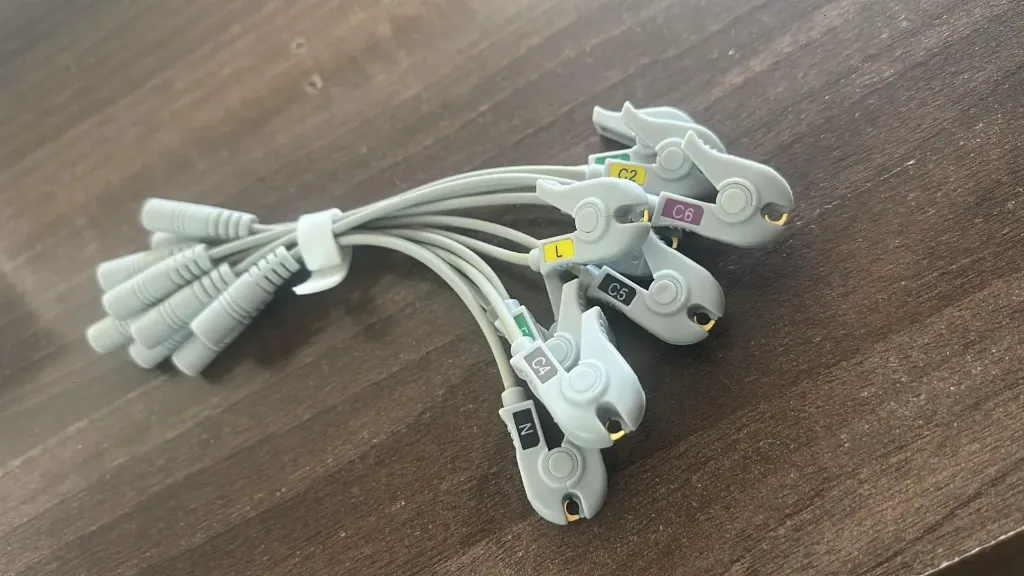 ECG Crocodile Clips – Reusable ECG Electrode Lead Clips