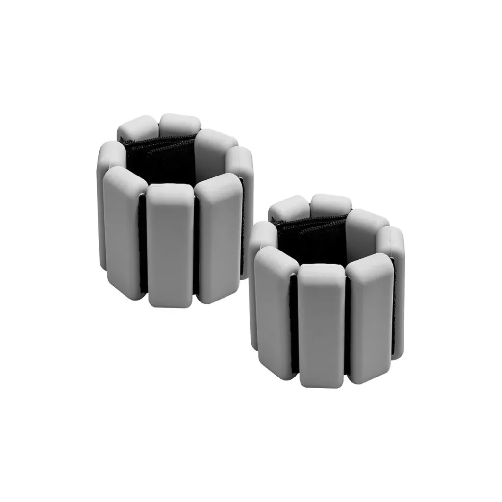 Silicone Wrist and Ankle Weights Grey Color 1000gms