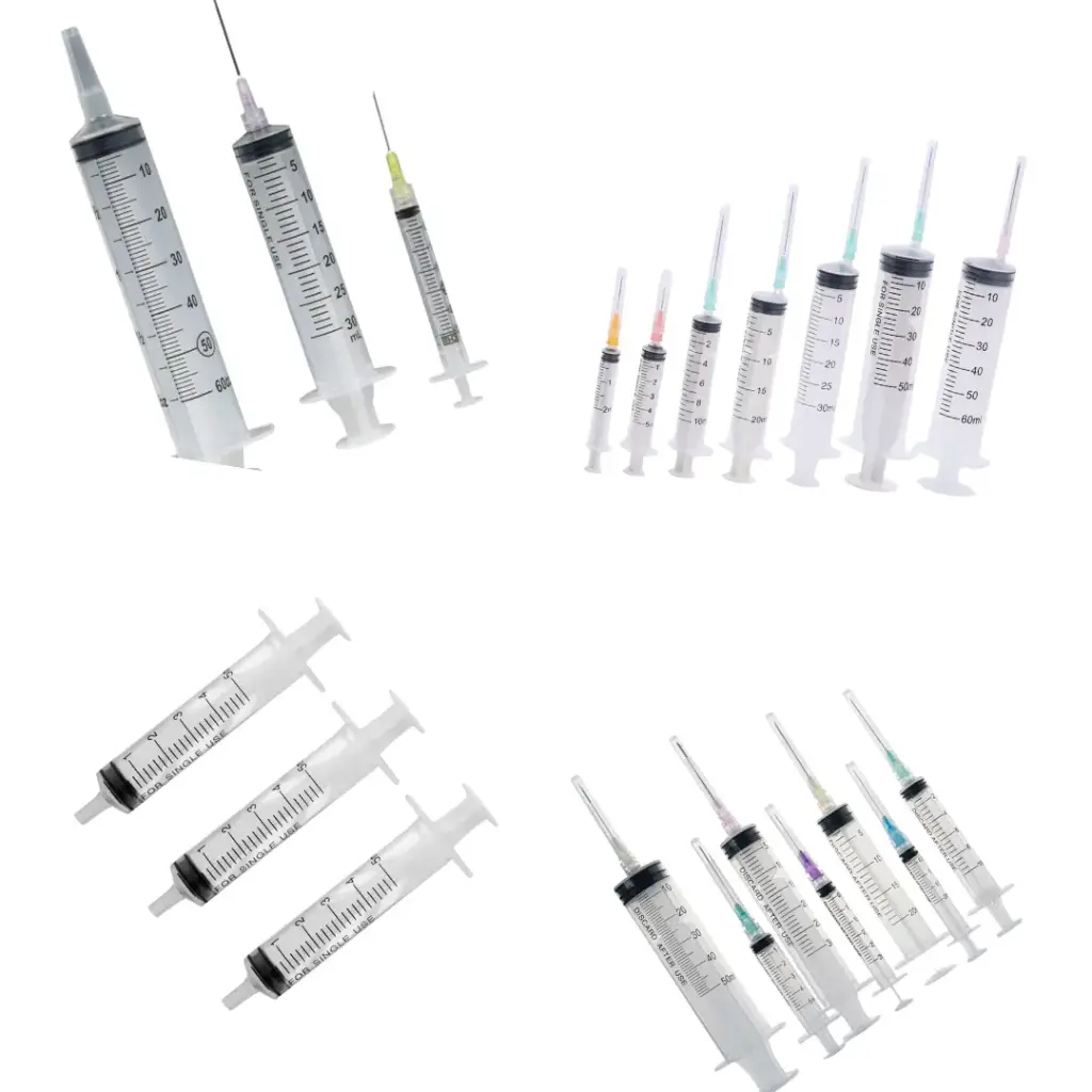 Syringes -Pack (2Ml, With Needles, 100's)