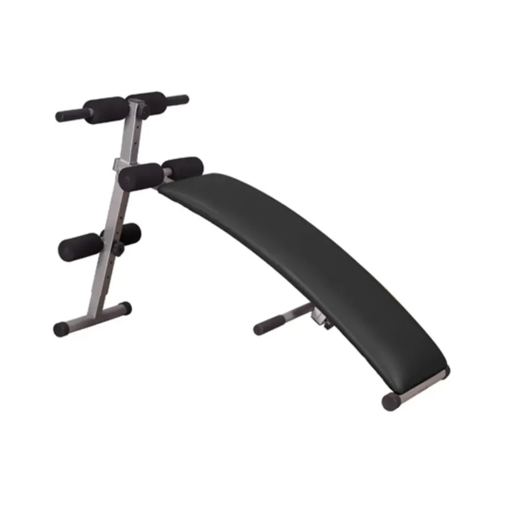 Sit Up Bench Curved Adjustable
