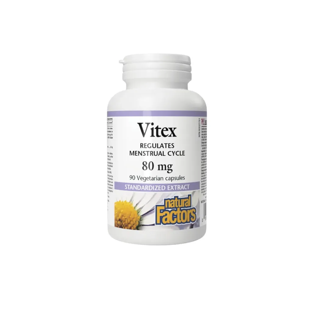 Natural Factors-Vitex (Regulates Menstrual Cycle)80mg -90's