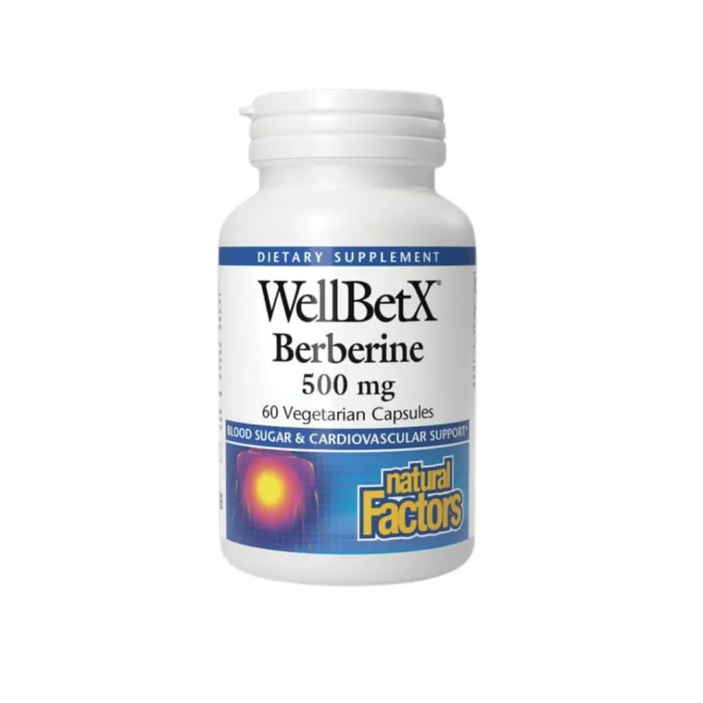 Natural Factors-WellBetix Berberine 500mg 60's