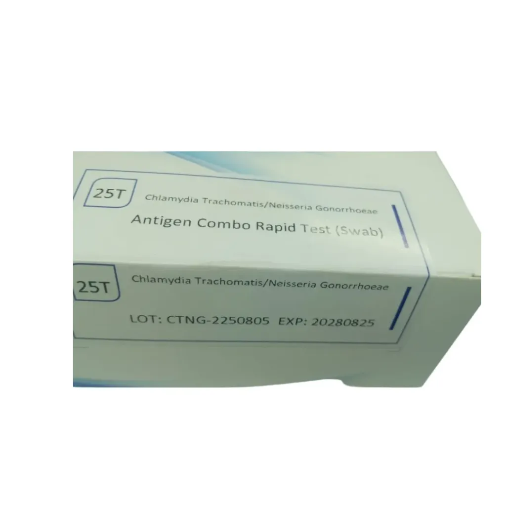 Chlamydia And Gonorrhoea Antigen Rapid Test Kit 25's