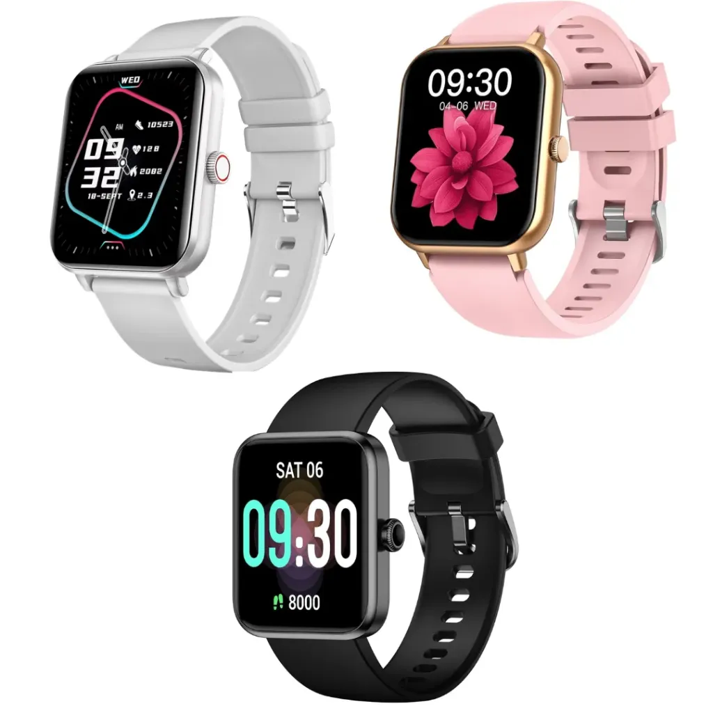 Smart Watch Waterproof Bluetooth,Blood Pressure,Fitness Tracker,Heart Rate Monitor(Black,Pink,White)