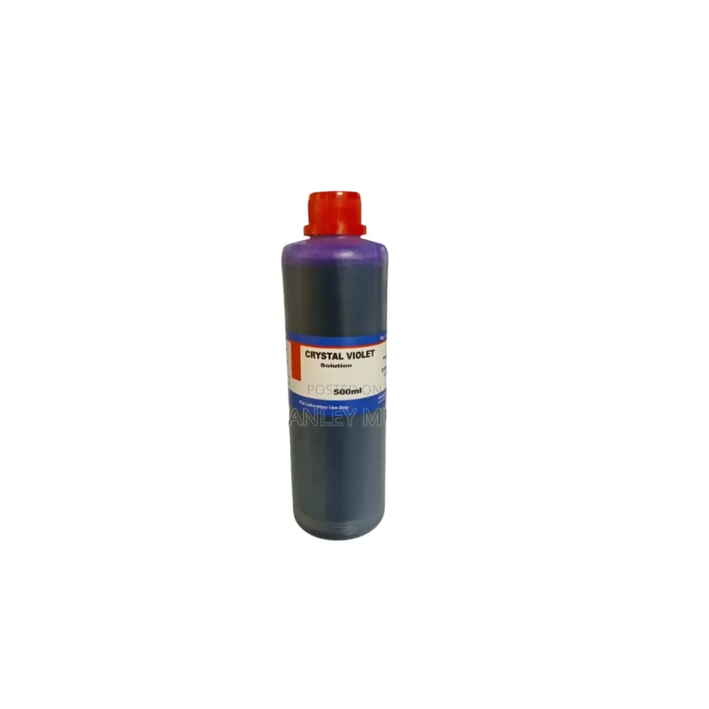 Crystal Violet Solution 500 Ml – Laboratory Staining Reagent