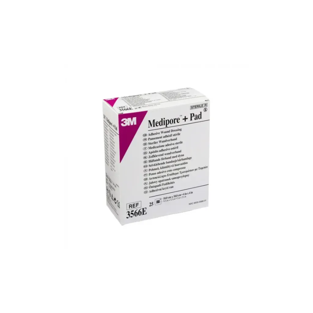 3M Medipore™ + Pad 10 x 35 cm (25’s) – Extra-Long Sterile Adhesive Wound Dressing