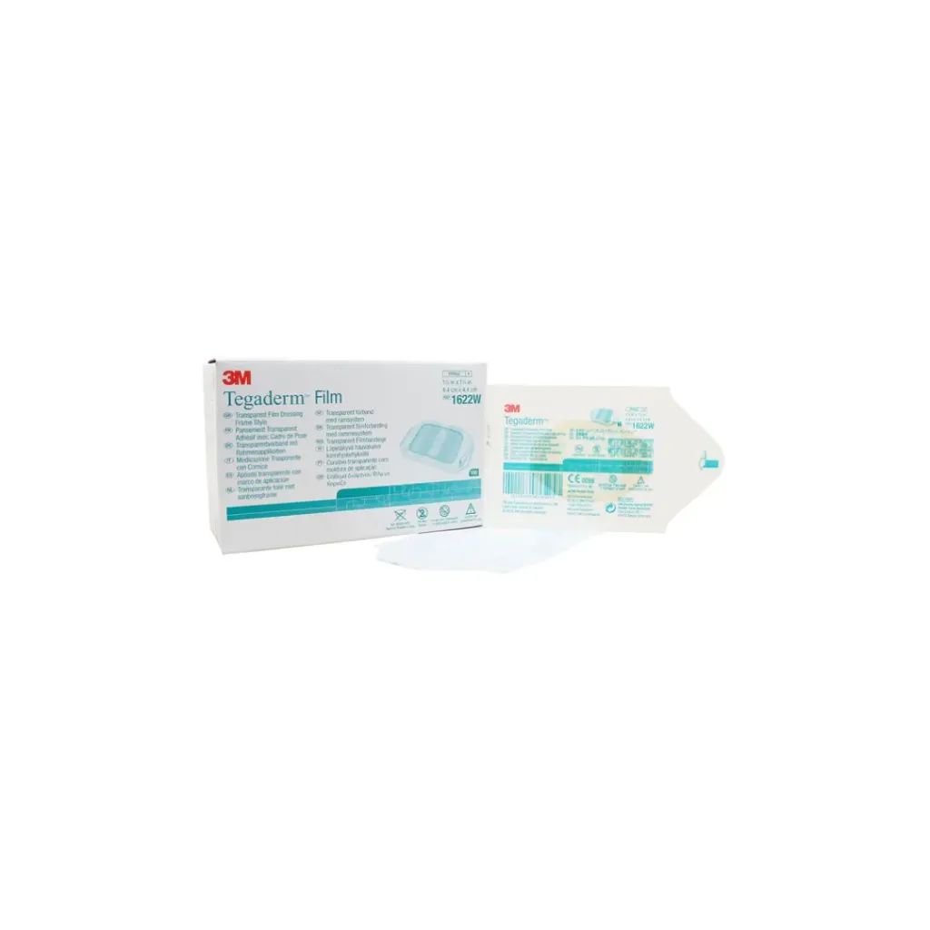 3M Tegaderm™ Film Transparent Dressing 4.4×4.4 cm – 100 Pieces