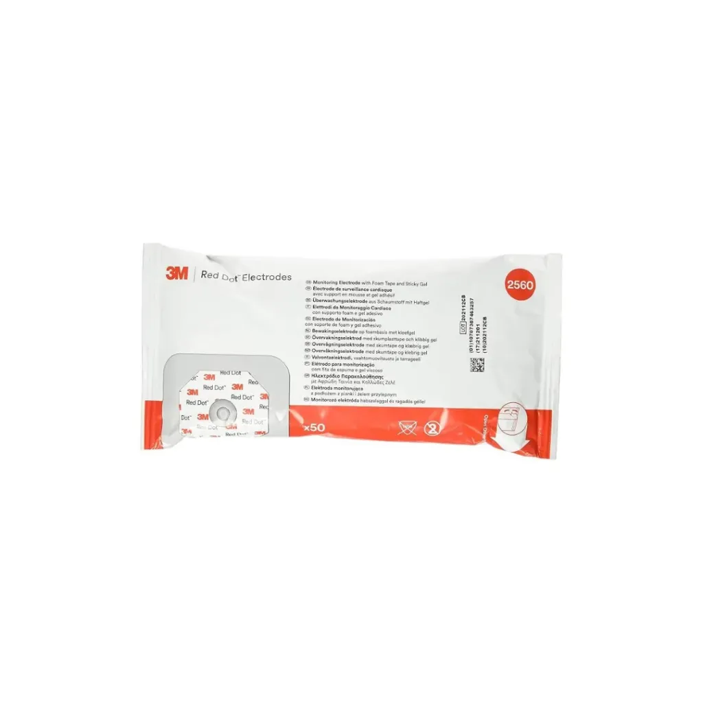 3M Monitoring Electrodes Foam Backing – 50 Pieces