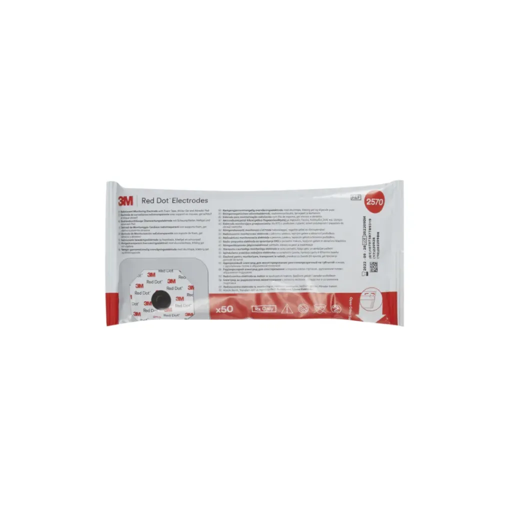3M Red Dot Paediatric Monitoring Electrodes – 50's Pack