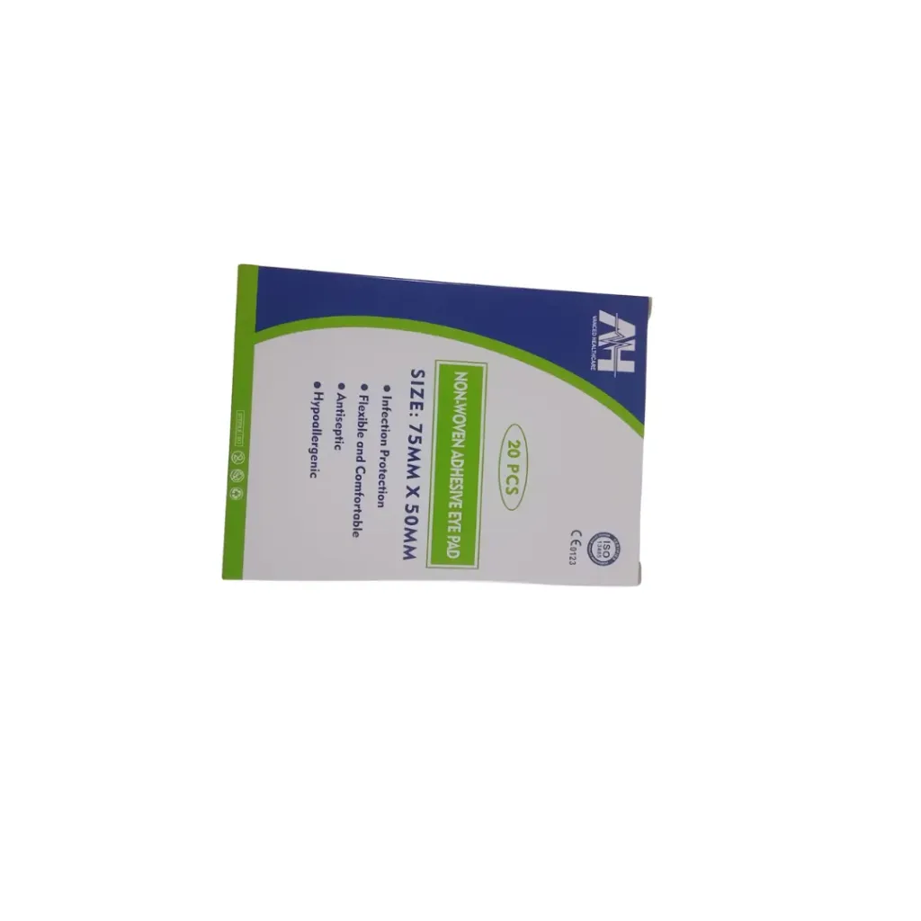 Non-Woven Adhesive  Eye Pad 75*50mm,20's