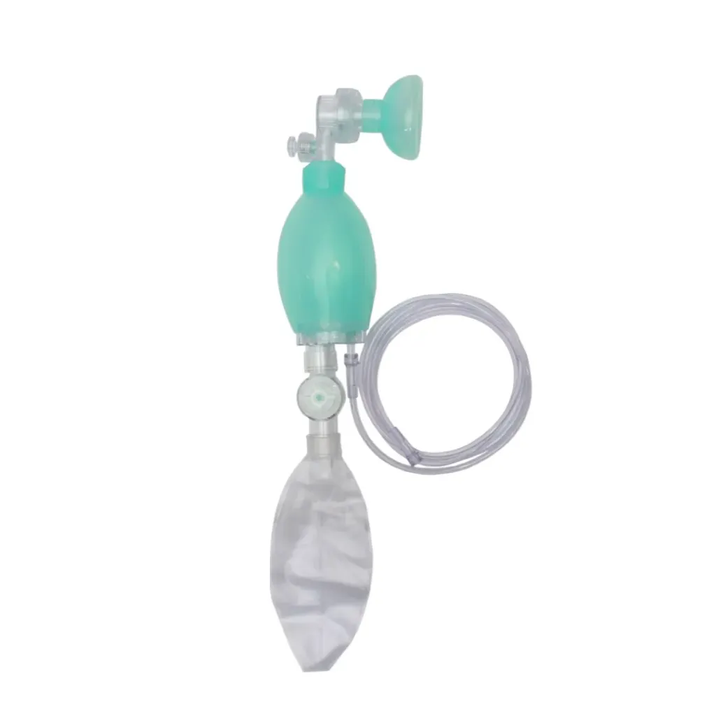Neonatal Rubber Ambu Bag – Reusable Manual Resuscitator for Newborn Ventilation & Emergency Resuscitation