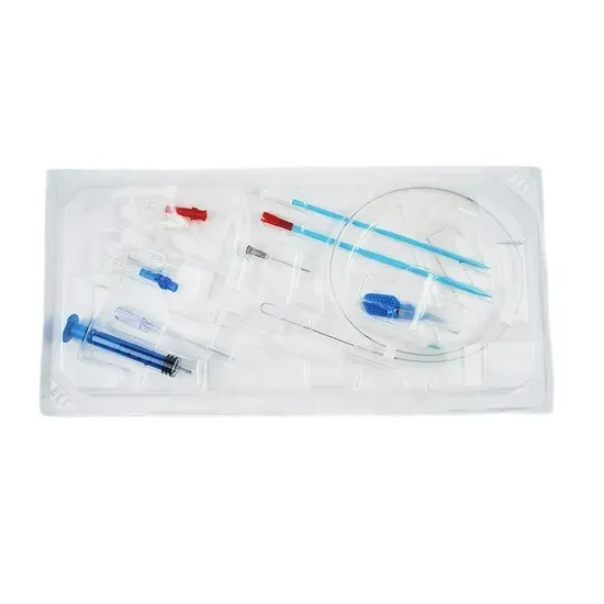 ABLE Temporary Hemodialysis Catheter Double Lumen 14fr 20cm Pre-curved