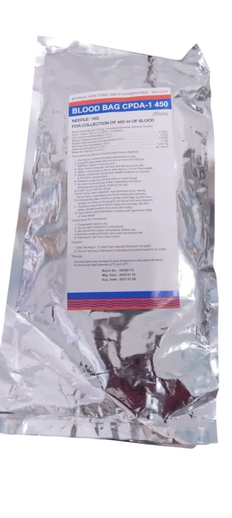 Triple Blood Bag – Sterile Three-Bag Blood Collection & Component Separation System