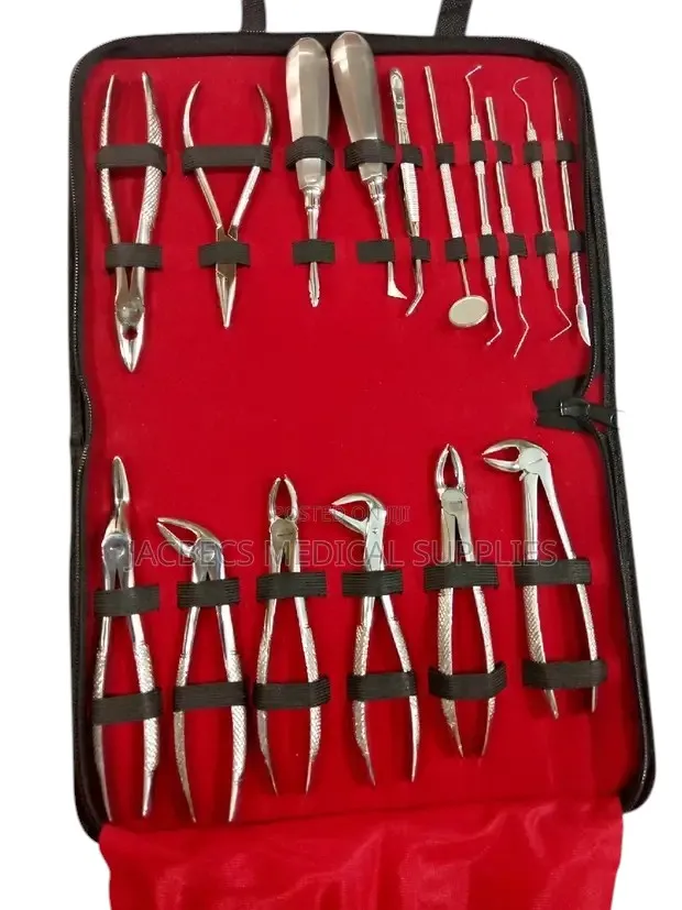 Dental Extraction Set – Professional Tooth Extraction Instrument Kit for Dental & Oral Surgery Procedures