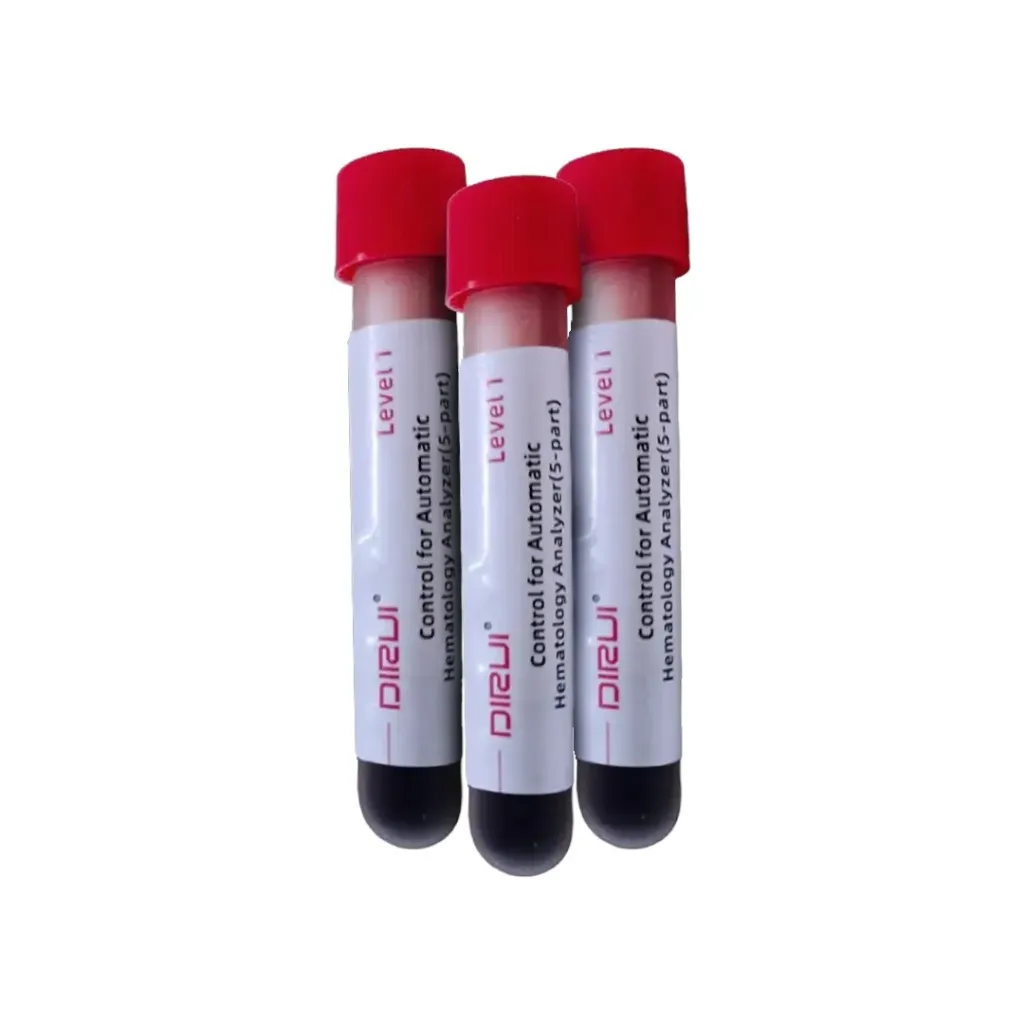 DIRUI 5-Part Hematology Control (Low) – Low-Level Quality Control for 5-Part Hematology Analyzers