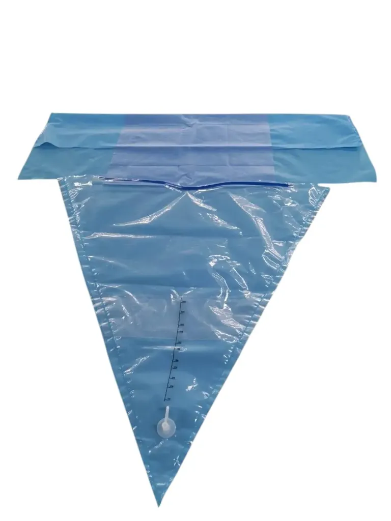 Polythene Single-Use OBM Calibrated Pouch for Accurate Obstetric Blood Loss Measurement