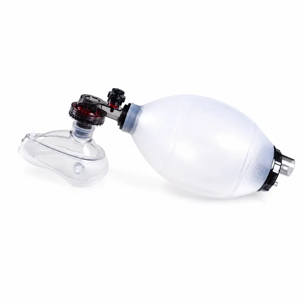 Infant Silicone Ambu Bag – Reusable Manual Resuscitator for Neonatal & Infant Ventilation Support